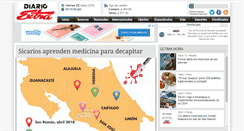 Desktop Screenshot of diarioextra.com